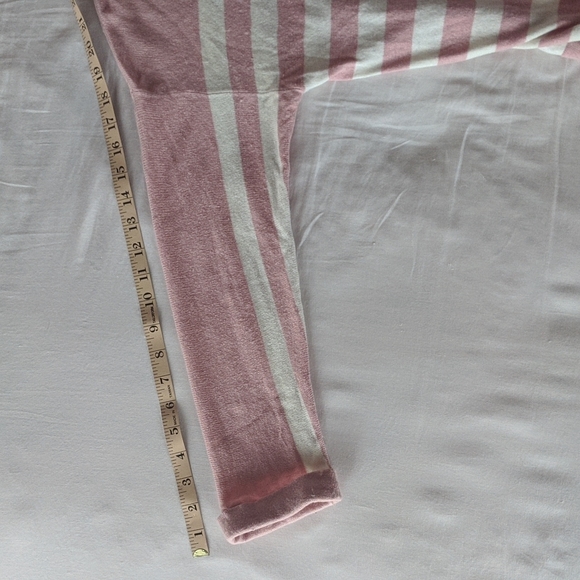 Pink Striped Cropped Sweater - Picture 6 of 6